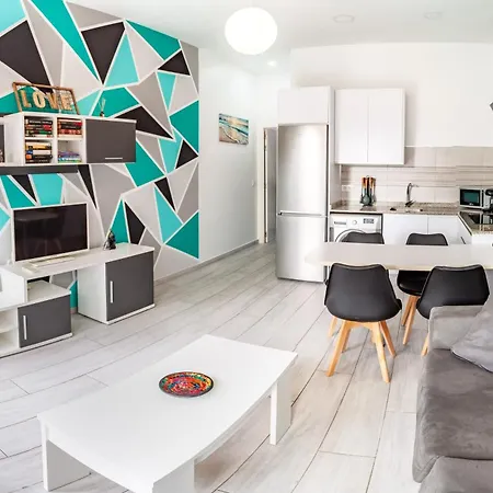 Apartment Pajaro Amarillo Y Turquesa *